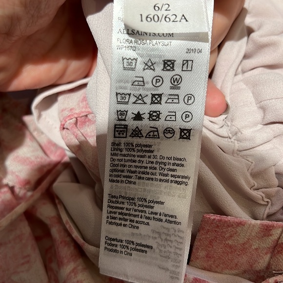 Allsaints Floral Playsuit - Picture 4 of 4